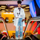 DWUL One-of-One Hand-Painted Trench Coat