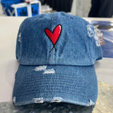 DWUL Heart Jean Hat