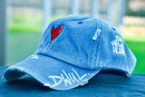DWUL Heart Jean Hat