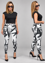 Don’t Stop Wearable Art Soft Leggings