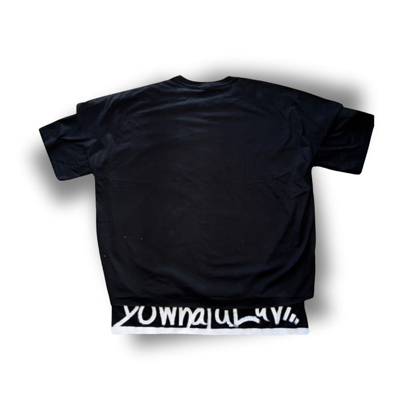 Unisex Dwul 2 layered Heart Tee