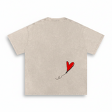 Real Ones Keep Going - Snow Washed Cotton T-Shirt