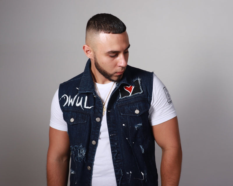 DWUL SS Couture Jean Vest