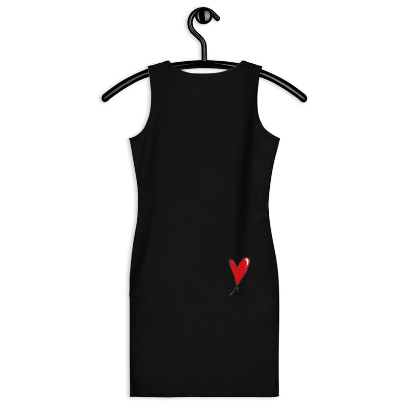 DWUL Black Fitted Dress